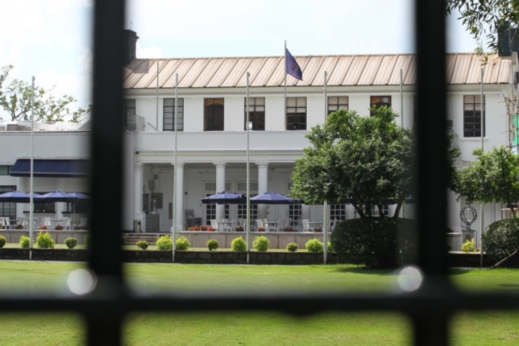 A general view of the club house of Fanling Golf Course where the government has plan to redevelop it for residential use. Photo: Felix Wong