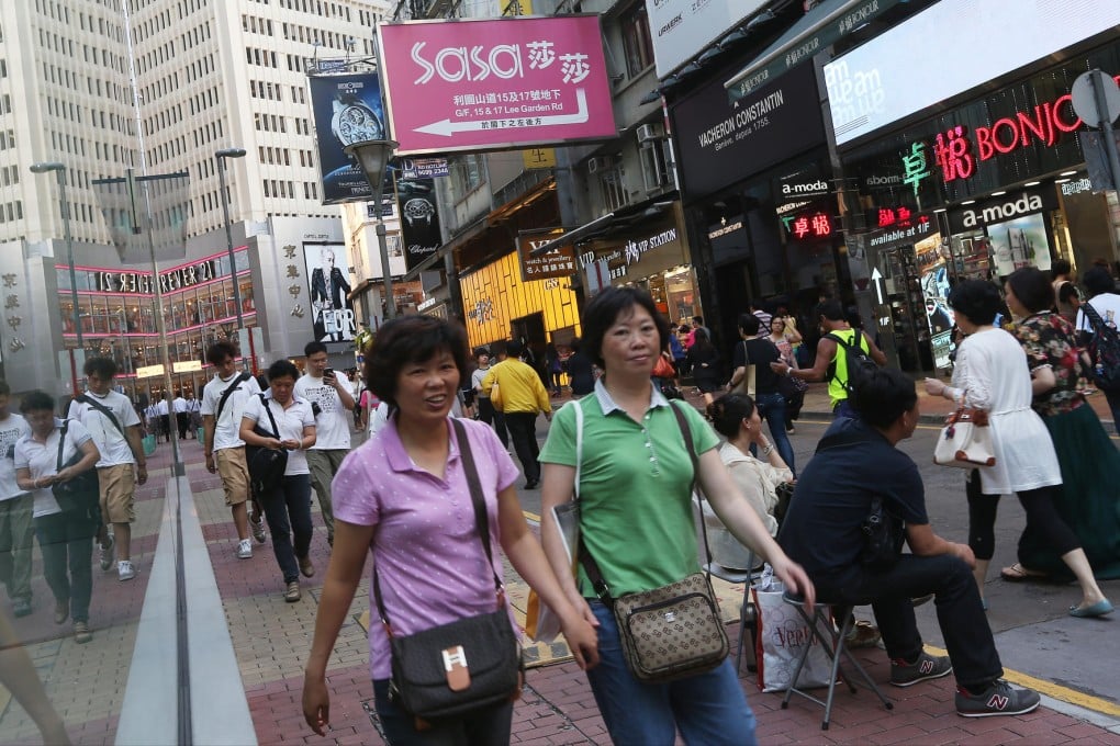 More than 48.6 million people visited Hong Kong last year and 70 per cent were from the mainland. Photo: Sam Tsang