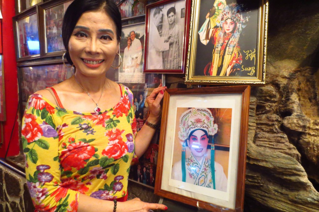 Star turn: Joy Tsin Lau offers both food and opera of the Cantonese variety.