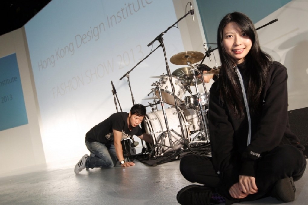 Angel Lau, who studied at the Institute of Vocational Education, went on to work in stage management. Photo: Edmond So