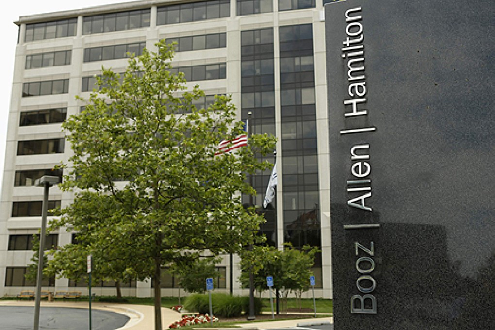 Booz Allen Hamilton offices in McLean, Virginia. A spokesman said the company had complied fully with its agreement with the Air Force. Photo: Reuters