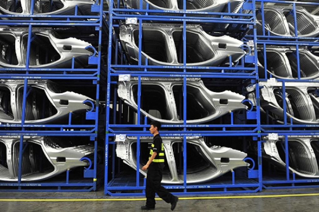 A BMW factory in Shenyang. Photo: Reuters