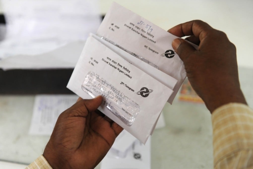 After 162 years, India is now set to disband the world’s last major telegram service. Photo: AFP