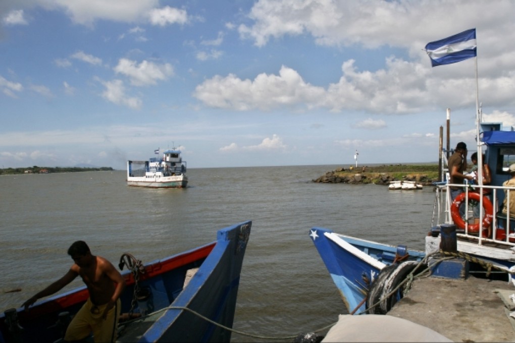 The wharf at Lake Cocibolca. The Nicaraguan government will receive US$10 million per year for the next ten years under the deal. Photo: AP