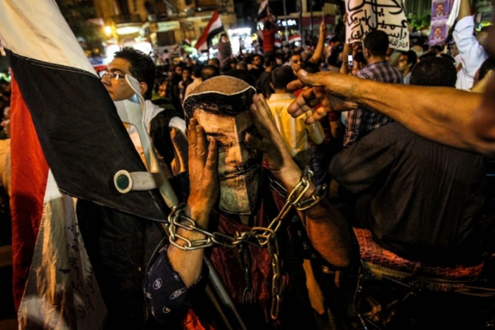 Anti-Mursi protesters in Egypt. Photo: Xinhua