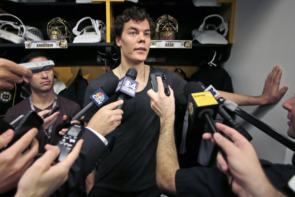Boston Bruins goalie Tuukka Rask. Photo: AP
