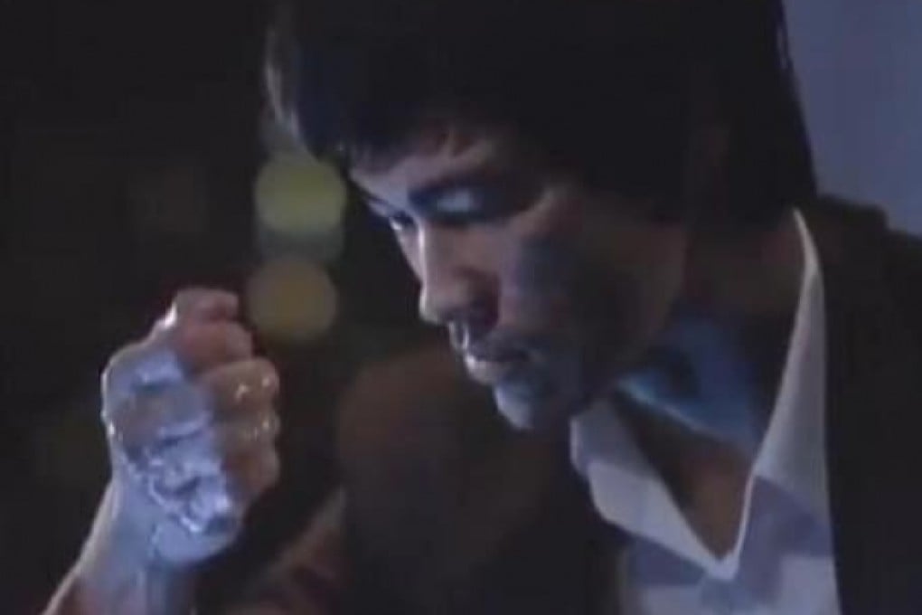 Artist Kacey Wong felt that the content of a recent Bruce Lee ad would be better for Occupy Central. Photo: SCMP