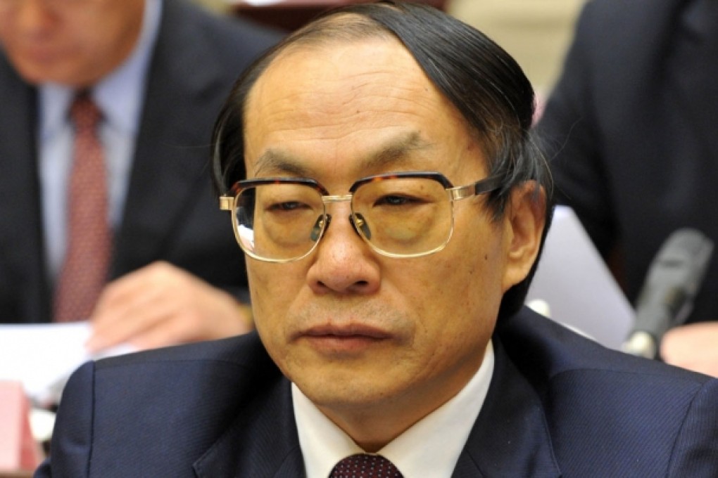 Liu Zhijun, China's former Railway Minister. Photo: Xinhua