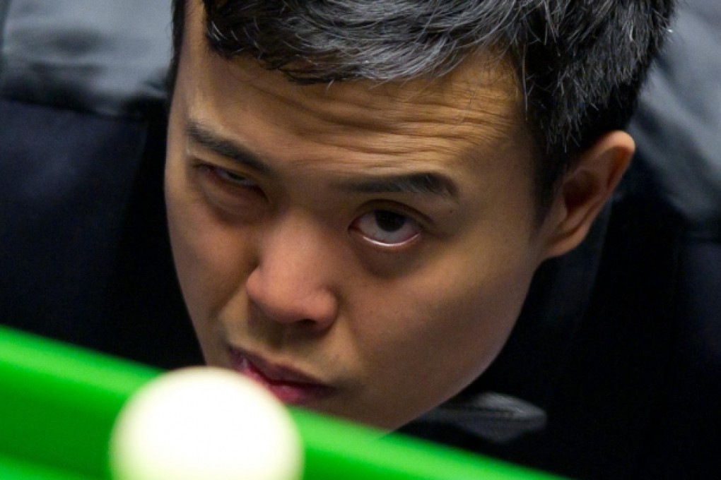 Marco Fu in action in Bendigo, Australia. Photo: Xinhua