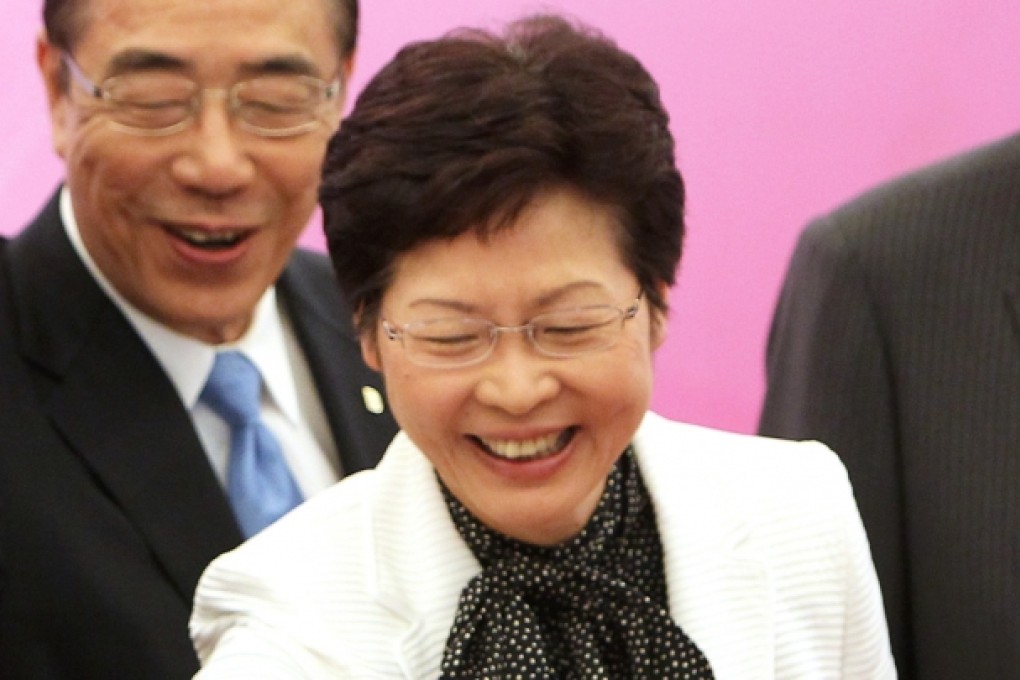 Chief Secretary Carrie Lam Cheng Yuet-ngor. Photo: Jonathan Wong