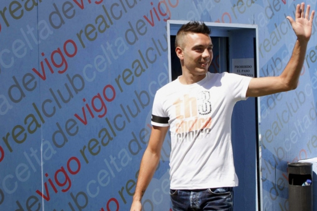 Iago Aspas. Photo: EPA