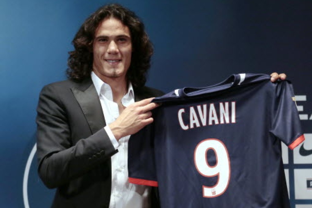 Edinson Cavani. Photo: AFP