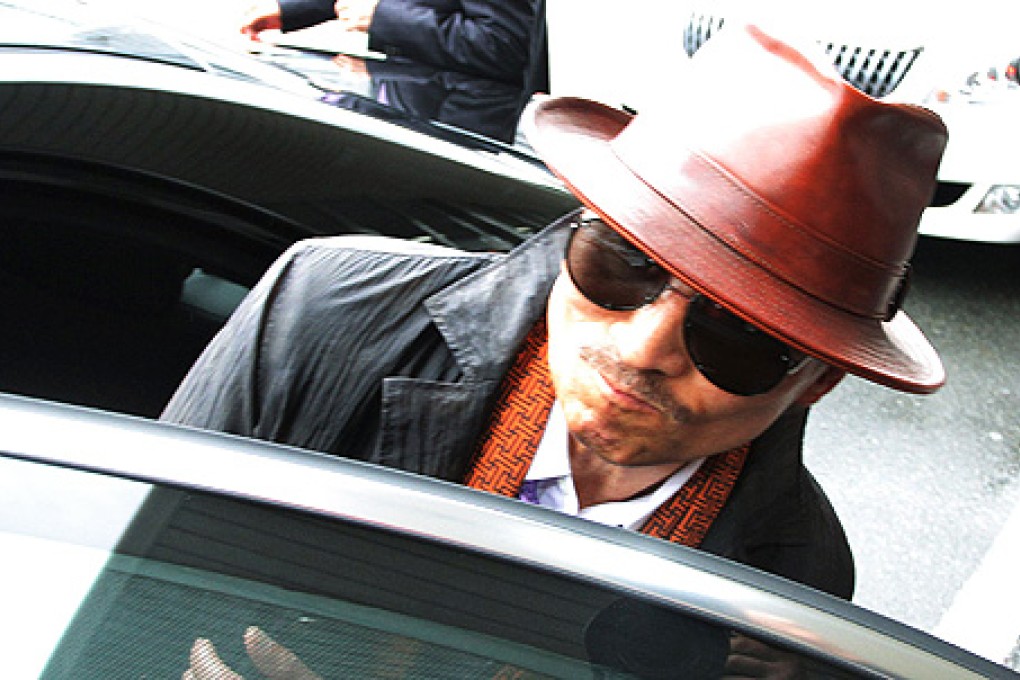 Yakuza 'godfather' Kenichi Shinoda. Photo: AFP