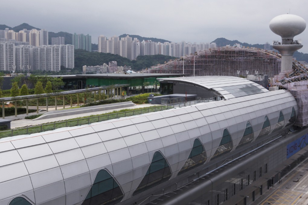 The new Kai Tak Cruise Terminal in Kowloon Bay. Photo: Nora Tam