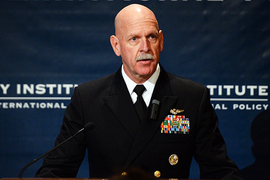 Vice Admiral Scott Swift. Photo: AFP