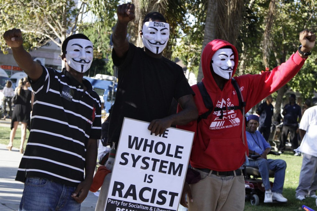 Protest against the acquittal of George Zimmerman. Photo: Reuters