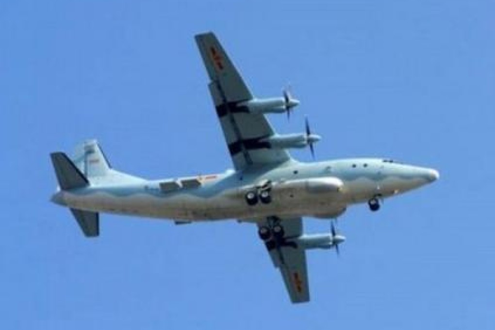 The Gaoxin 7 aircraft. Photo: Screenshot via Sina Weibo