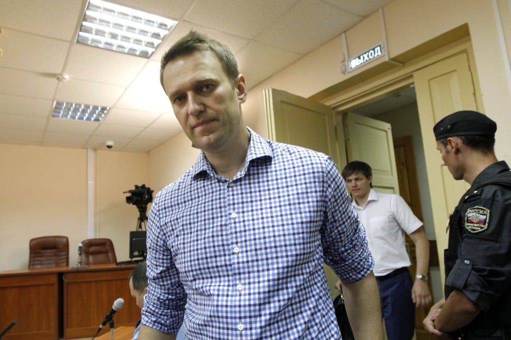 Russian opposition leader Alexei Navalny. Photo: AP
