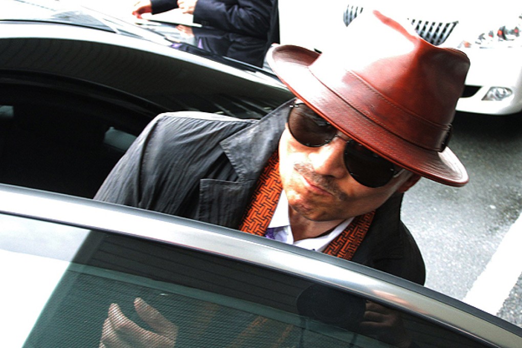 Yakuza boss Kenichi Shinoda. Photo: AFP