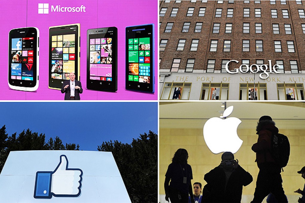 Microsoft denies helping the US government gather customer information. Photo: AFP