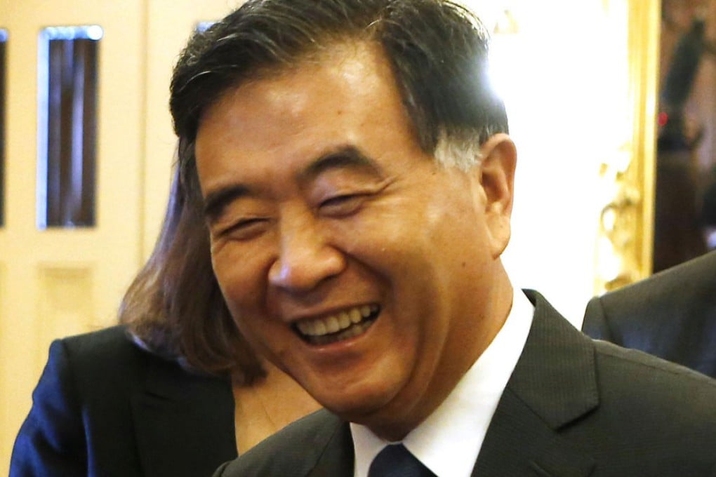 Vice Premier Wang Yang. His son-in-law Nicholas Zhang has recently set up a new hedge fund in Hong Kong. Photo: Reuters