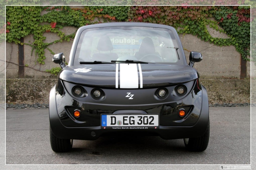 The Tazzari Zero is now a fully fledged electric car. Photo: SCMP