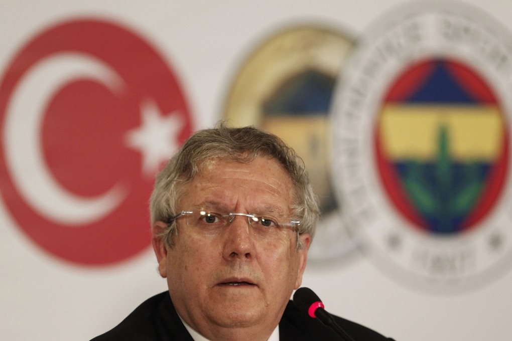 Fenerbahce Chairman Aziz Yildirim. Photo: Reuters