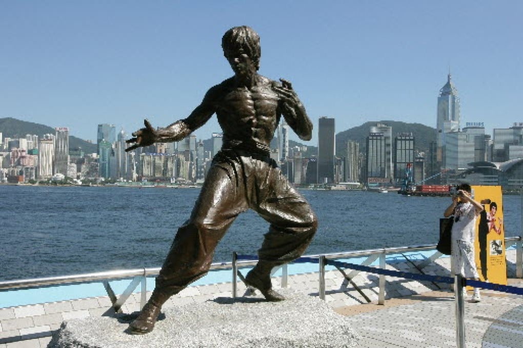 Bruce Lee statue at the Avenue of Stars in Tsim Sha Tsui