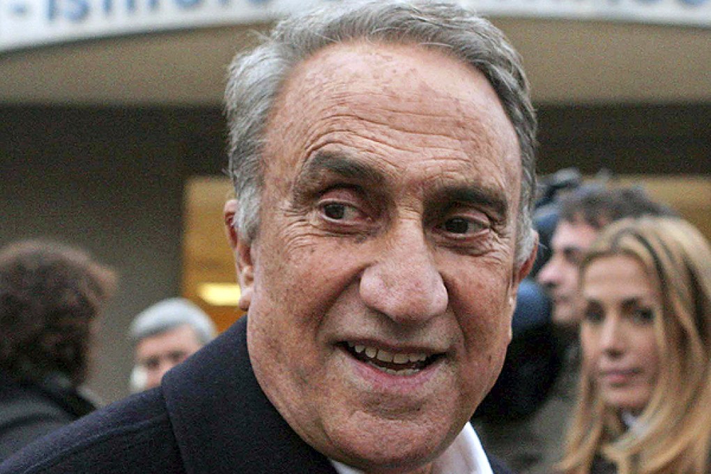 Emilio Fede, an Italian broadcaster and ally of former Italian prime minister Silvio Berlusconi