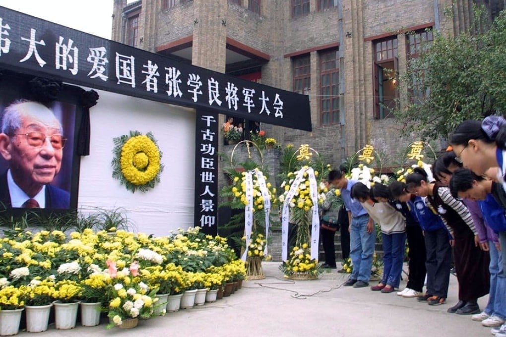 Nationalist marshal Chang Hsueh-liang's role in the famous Xian incident during the second Sino-Japanese war troubled him until the day he died, according to his close friend former Taiwanese premier Hau Pei-tsun. Photo: Reuters