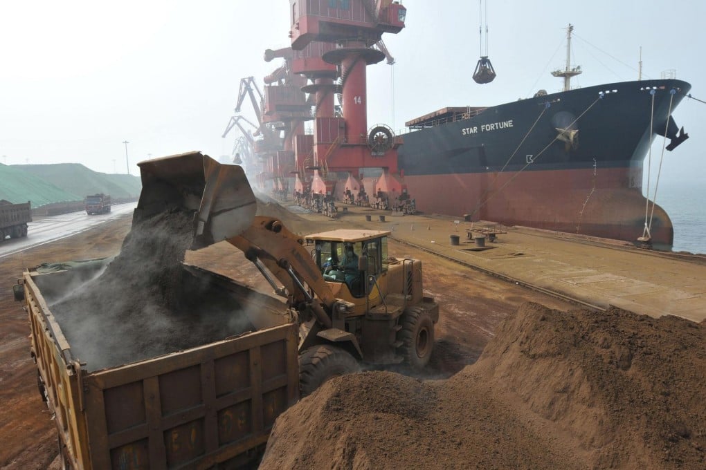 Rates to ship commodities such as iron ore have jumped from lows in March. The steel sector has boosted the industry. Photo: Reuters