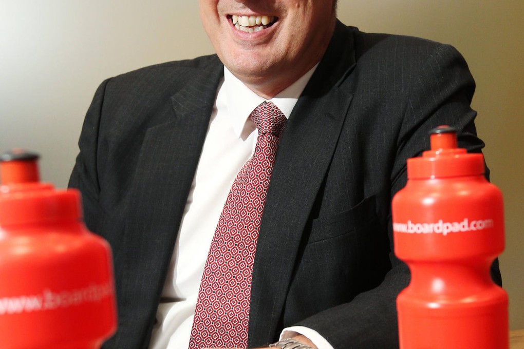 Phillip Baldwin says the digital boardroom can securely distribute confidential data. Photo: Edmond So