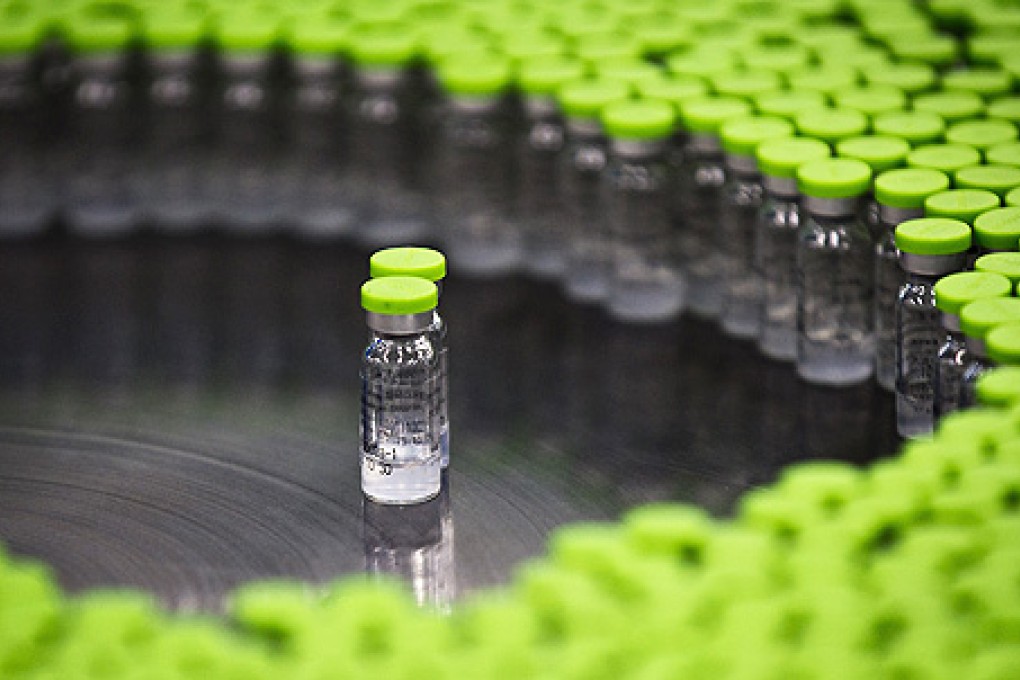 Chinese police have visited the Shanghai office of British drug maker AstraZeneca. Photo: AP