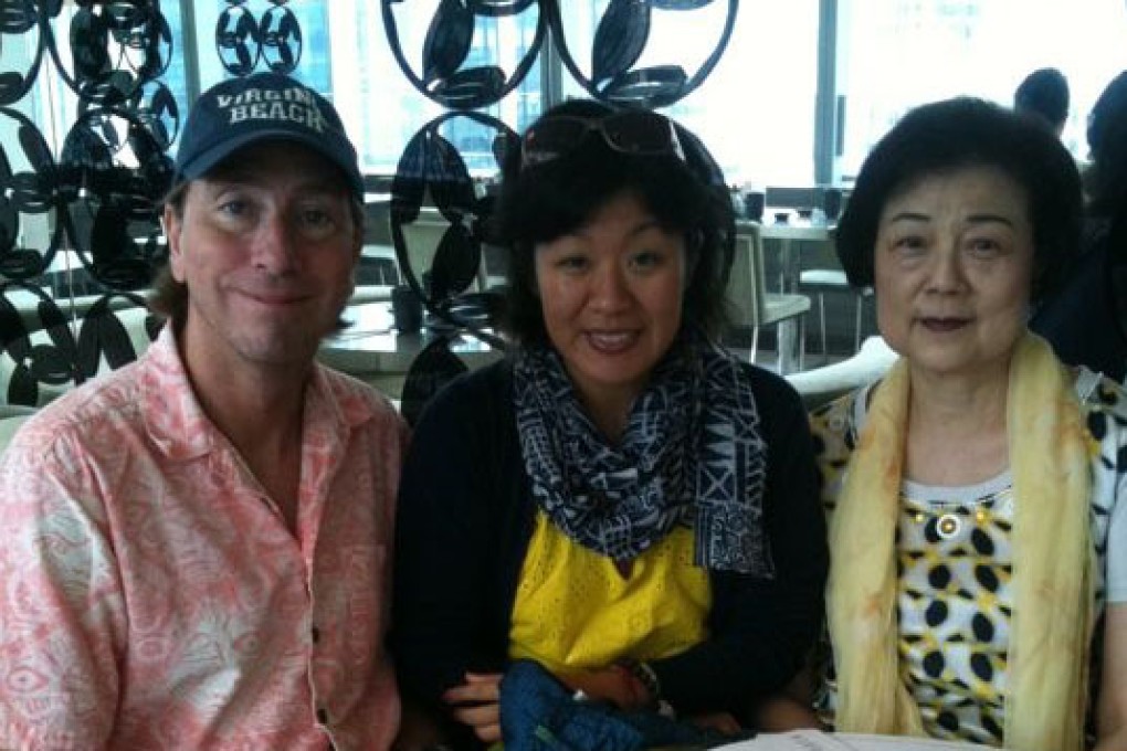 My friend and aunt enjoying sushi. Photo: Amy Wu