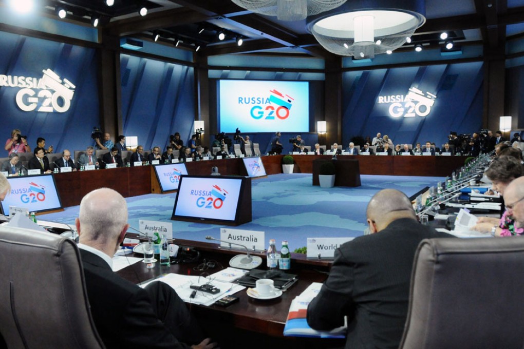 The Group of Twenty (G20) finance ministers and central bank governors' meetings in Moscow. Photo: Xinhua