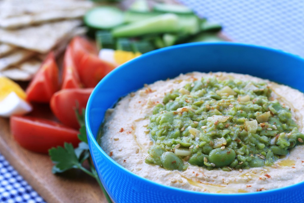Ful with hummus