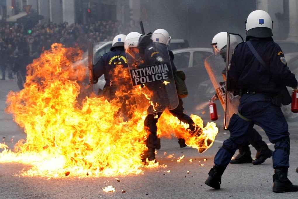 Greek riots have been compared to the Peasants' Revolt of 1381.