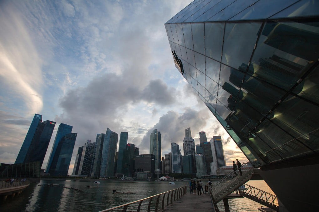 Buildings in Singapore's business district. Photo: Bloomberg