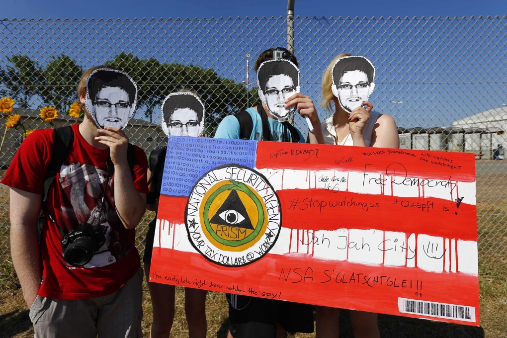 Revelations last month by former government contractor Edward Snowden of massive surveillance by the National Security Agency have sparked protest around the world. Photo: Reuters