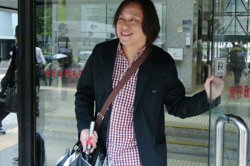Yeo Wai-ho after the hearing yesterday. Photo: SCMP