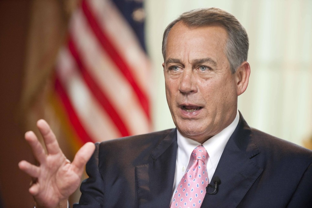 US Speaker of the House John Boehner. Photo: Reuters