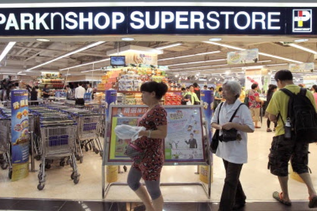 ParknShop superstore in Hong Kong. Photo: Dickson Lee