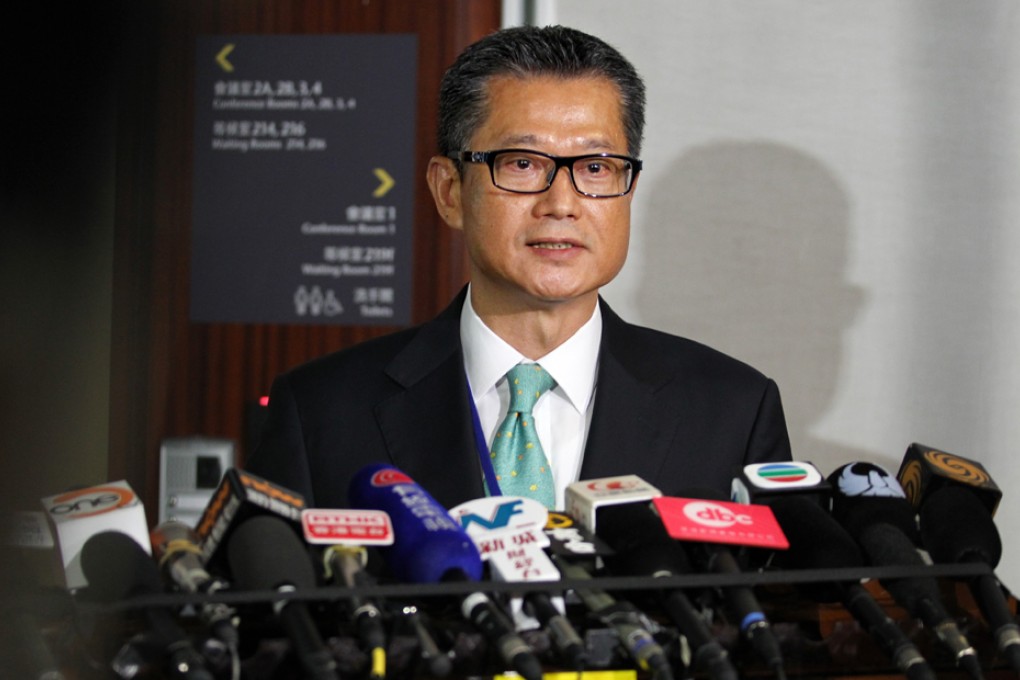 Paul Chan Mo-po, Secretary for Development. Photo: Nora Tam