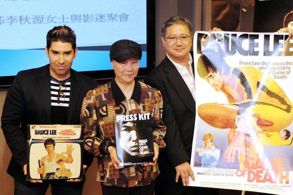 From left: Raul Esparza III, Phoebe Lee and Rickael Cheung.Photo: James Whittle