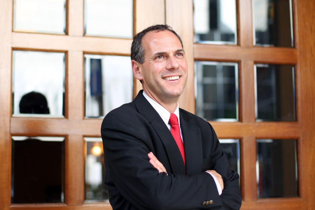 Falk was on an alumni tour of Asia. Photo: Nora Tam