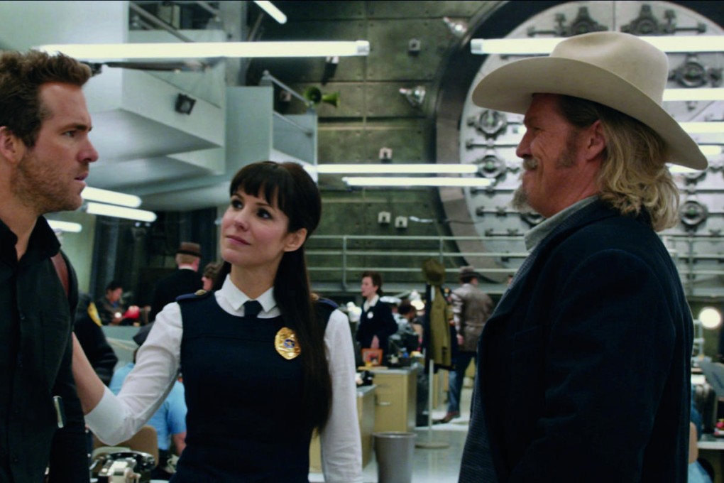 Ryan Reynolds, Mary-Louise Parker and Jeff Bridges play ghostly cops. Photos courtesy of Universal Pictures