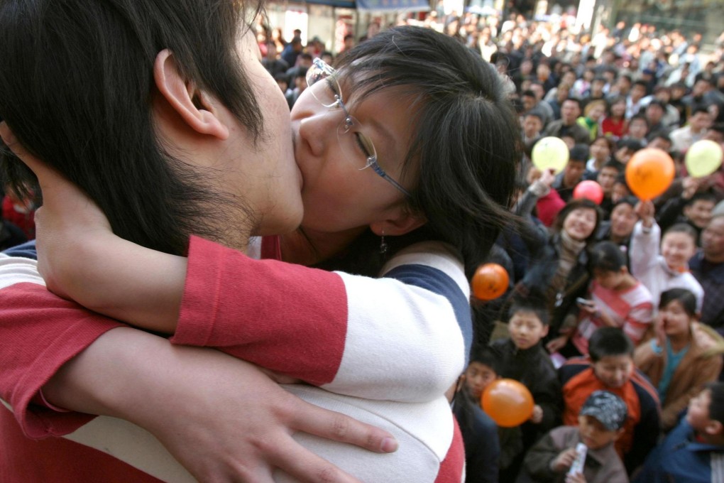 A rare sight in parts of China