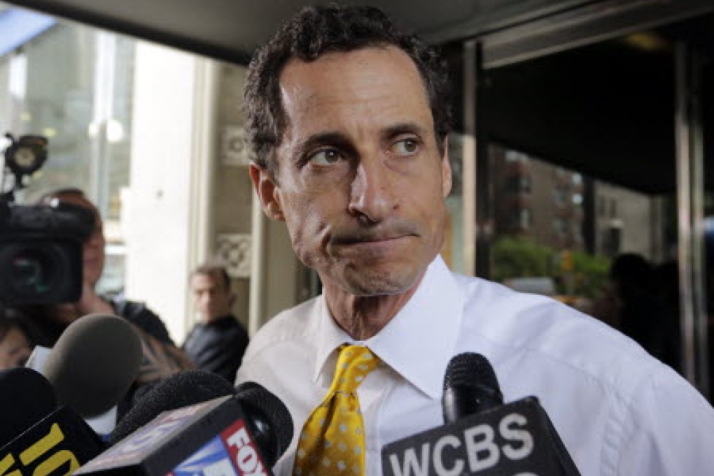 Anthony Weiner is caught in a new sexting scandal. Photo: AP