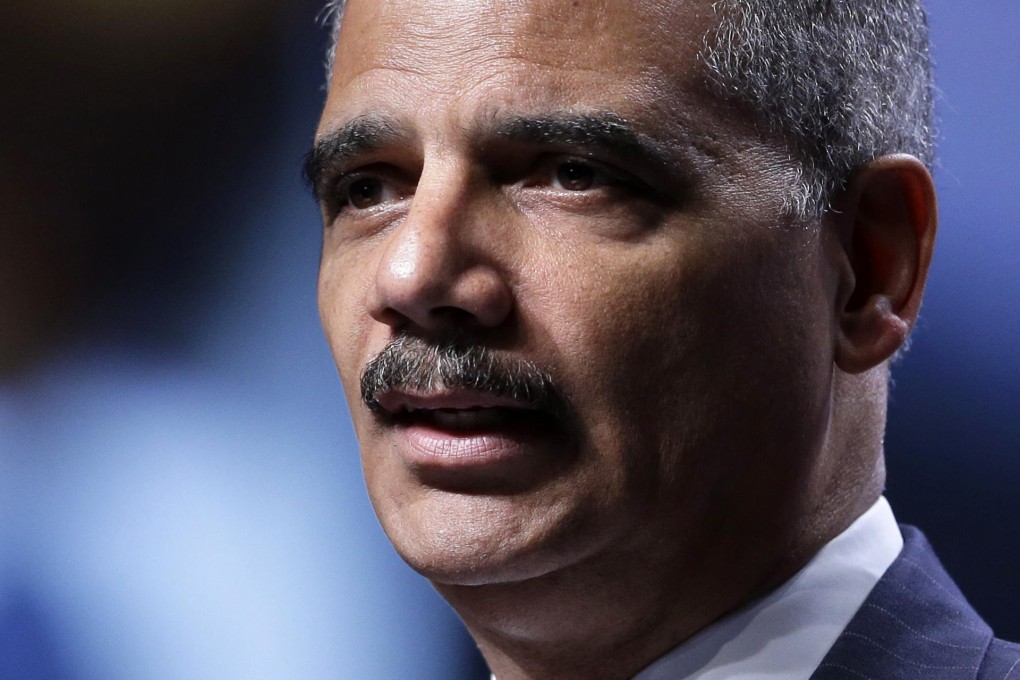 S Attorney General Eric Holder. Photo: AP