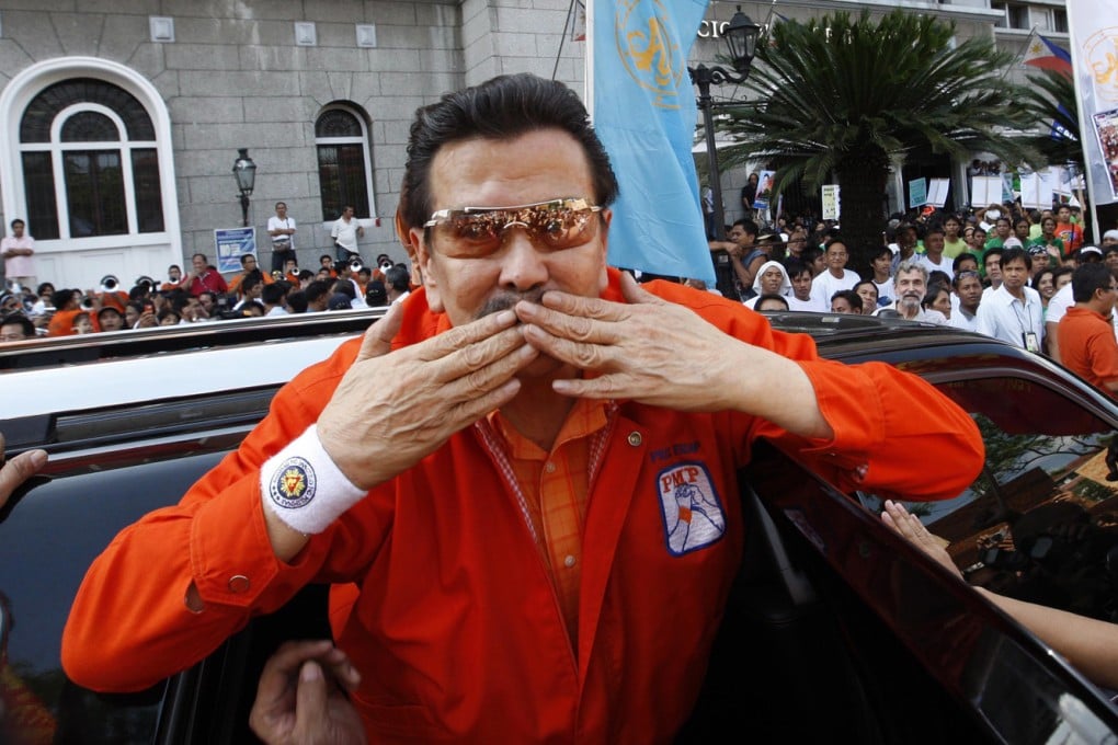 Joseph Estrada greets supporters after filing his certificate of candidacy for the 2010 presidential race, in Manila. Photos: EPA; Raissa Robles; AFP; Google Maps